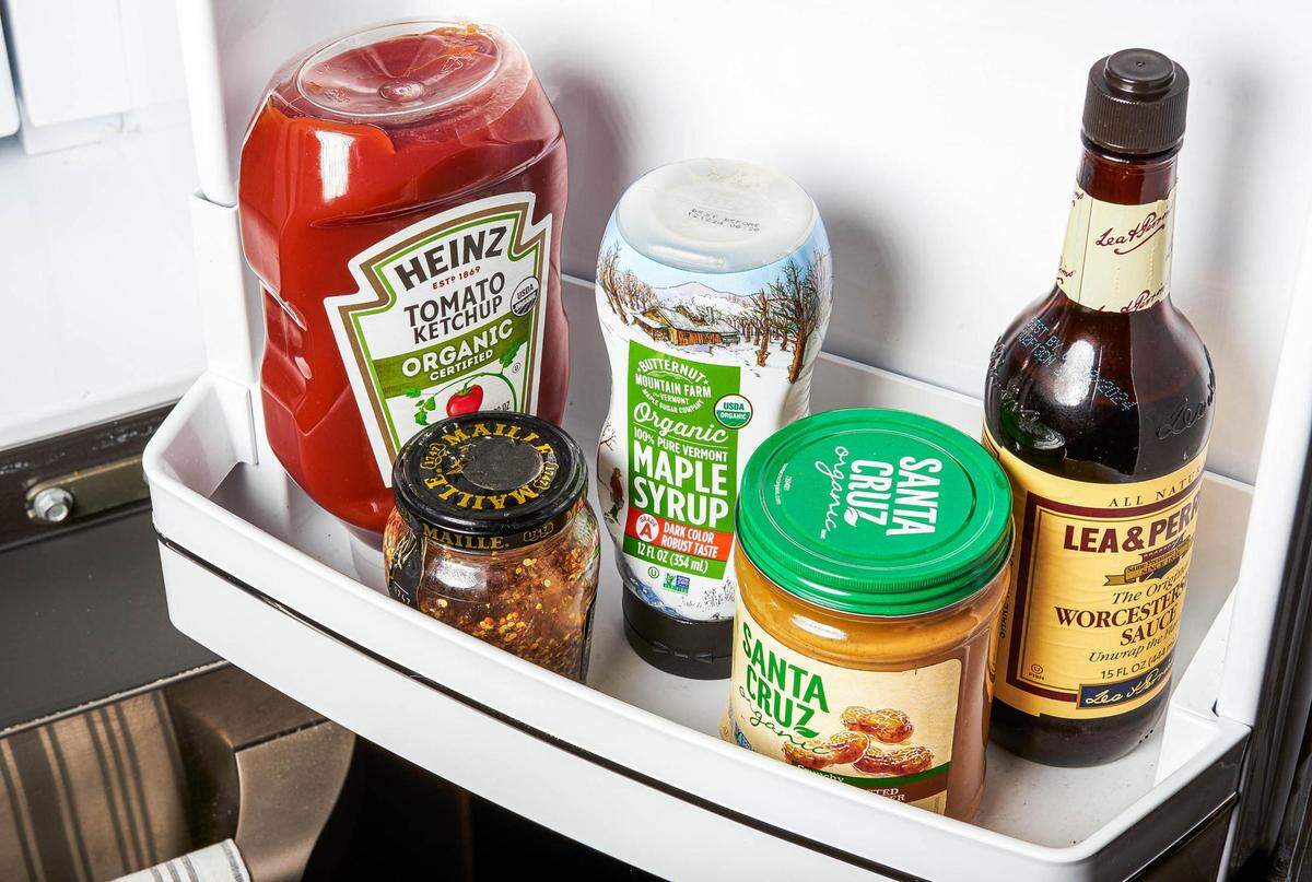 Refrigeration for some open items is optional, but sometimes recommended.