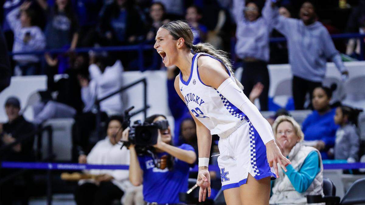 Maddie Scherr led UK last season in rebounds, assists and blocks per game.