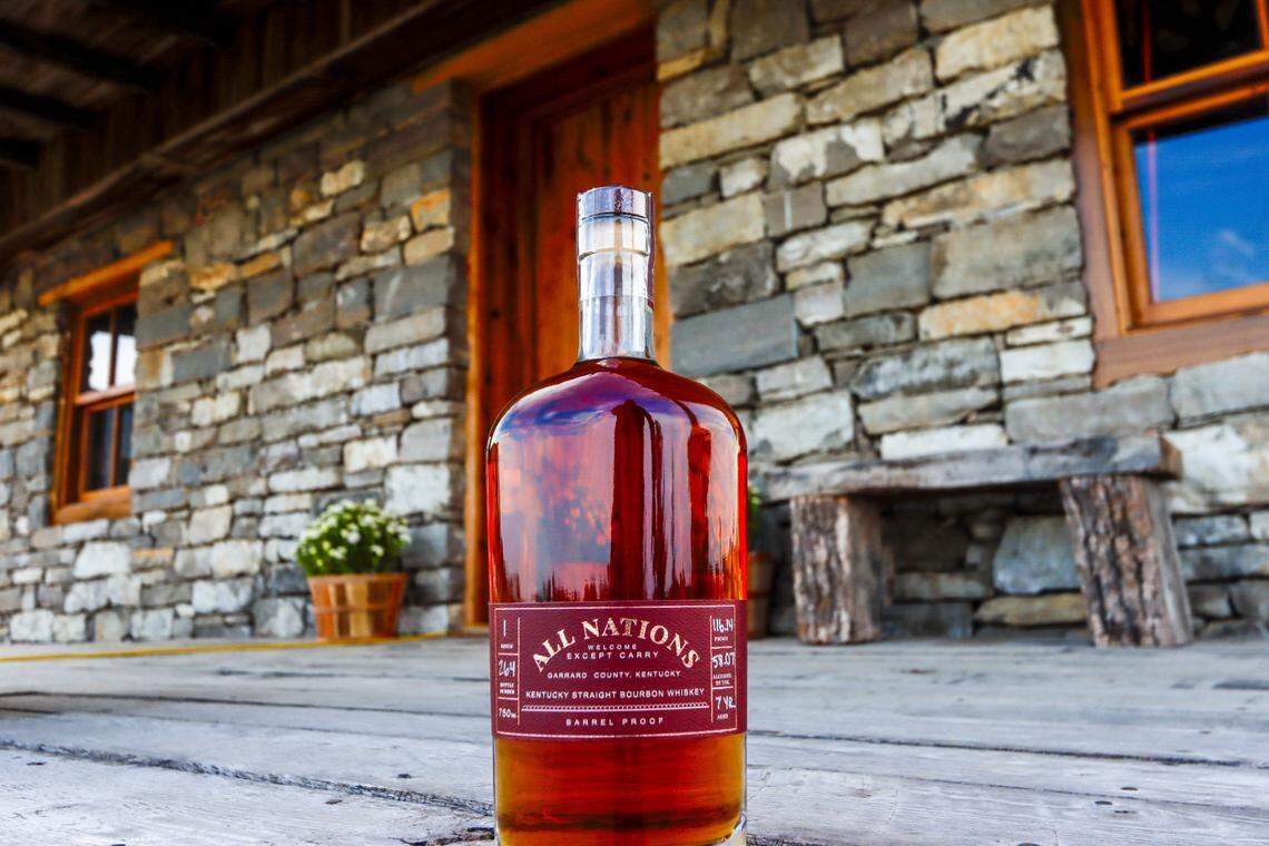 Garrard County Distilling Co. was built by Staghorn, which sells All Nations whiskeys including All Nations Bourbon, a reference to anti-alcohol crusader Carrie or Carry Nation, born in Garrard County.