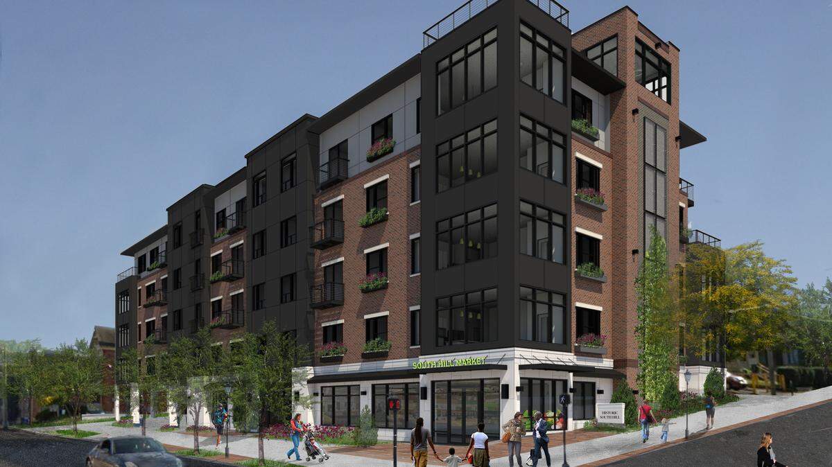 The Webb Companies have proposed building a condominium on the corner of High and Upper streets. The Board of Architectural Review will review the Webb Companies’ request to tear down a two-story former state office building at that intersection to build the condos at a meeting on Wednesday.