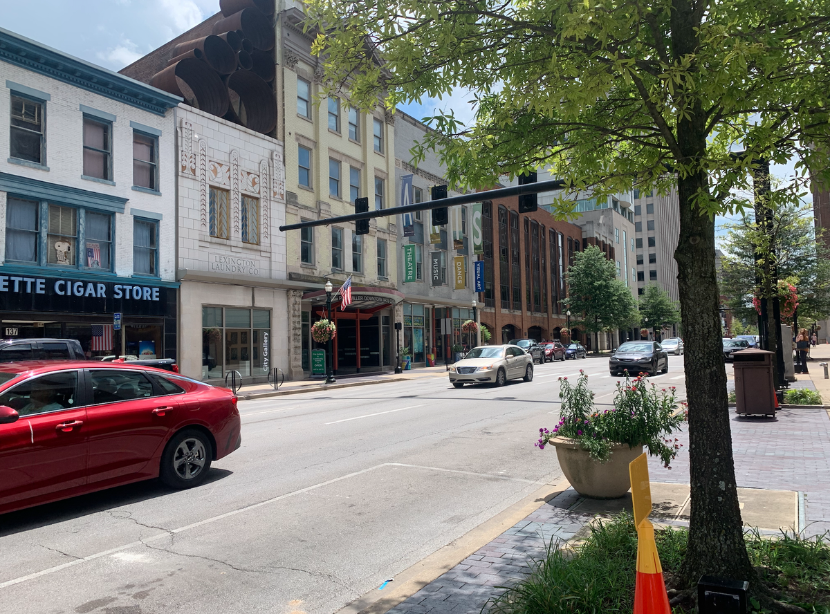 A downtown Lexington shooting in July 2021 took place near the Lexington Public Library, the police department headquarters and local restaurant Alfalfa.