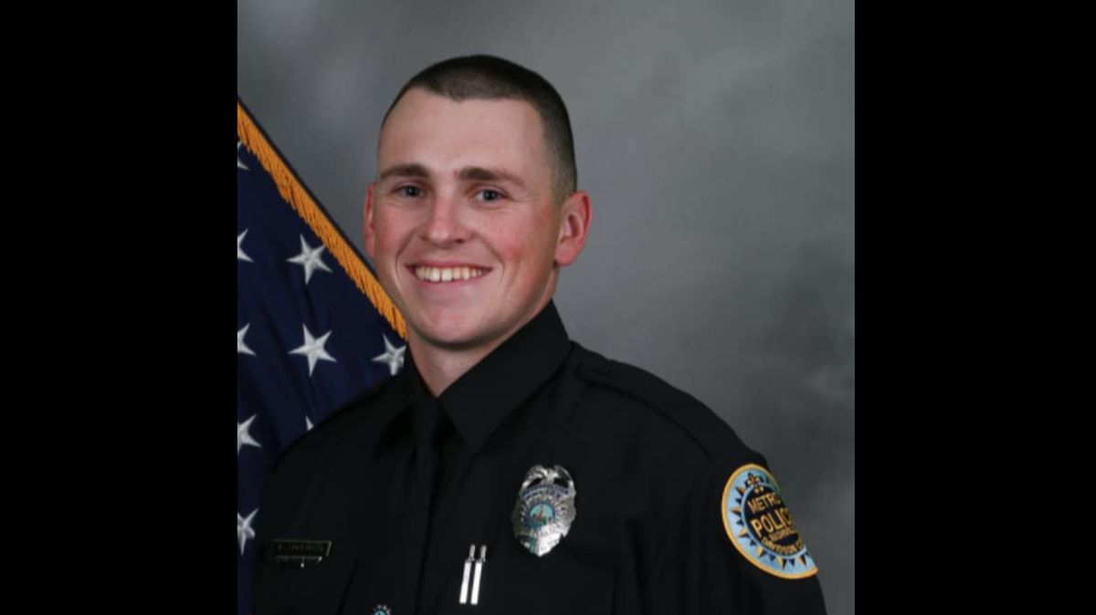 Nashville Police Officer Brian Sherman was hospitalized with a gunshot wound late Tuesday, according to the Metropolitan Nashville Police Department.