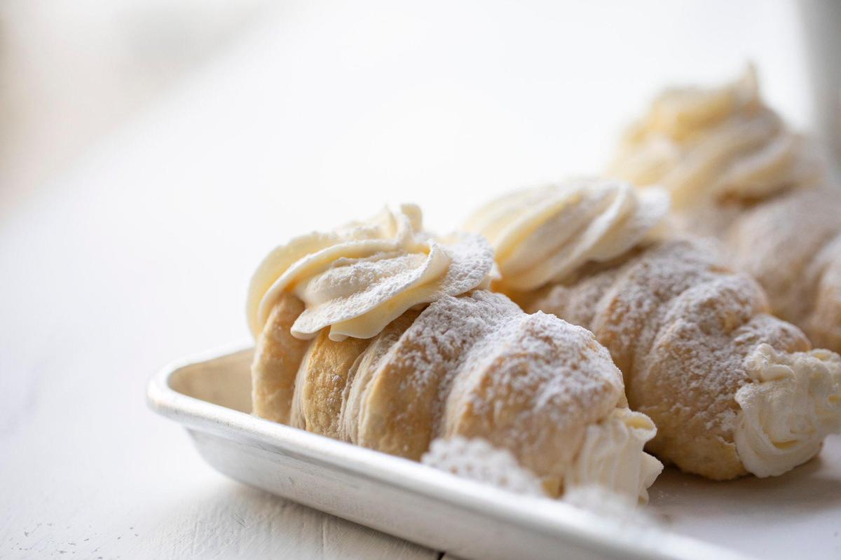 Cream Horns at B’s Bakery at 241 West Main St. in Frankfort.