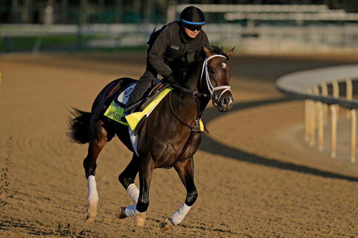 Forte is the 3-1 morning-line favorite for the Kentucky Derby. No race-time favorite has won the Run for the Roses since Triple Crown winner Justify in 2018.