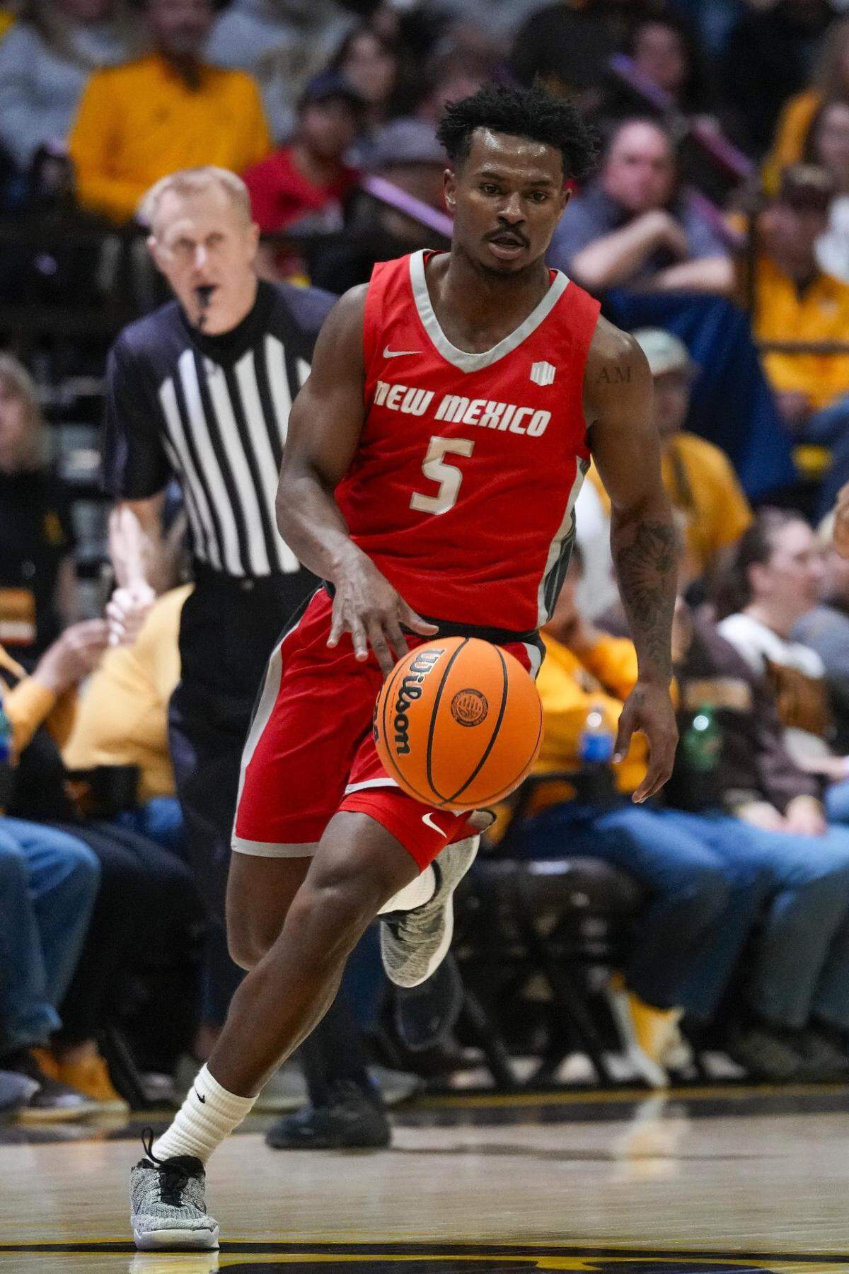 Jamal Mashburn Jr. averaged 14.1 points per game for New Mexico this season.