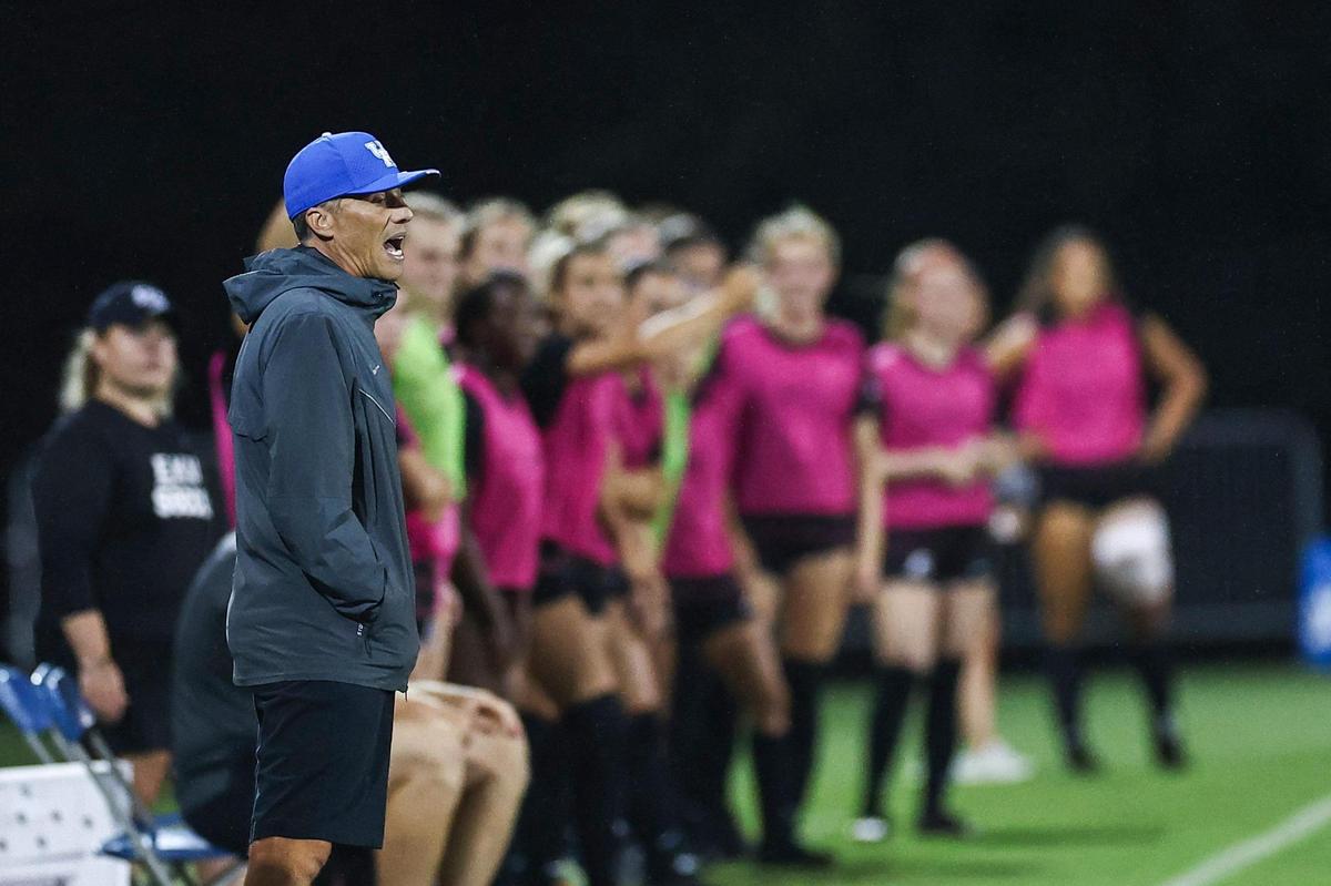 Troy Fabiano recorded his first SEC win as UK’s head coach on Friday night against Alabama.
