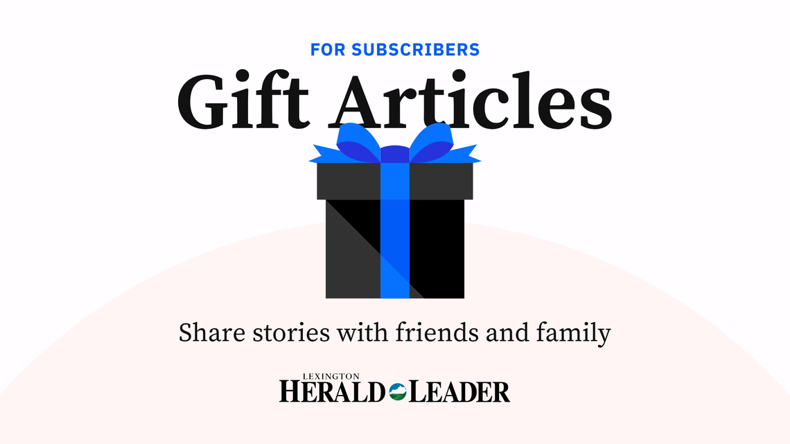 Lexington Herald-Leader subscribers can now gift articles to friends and family