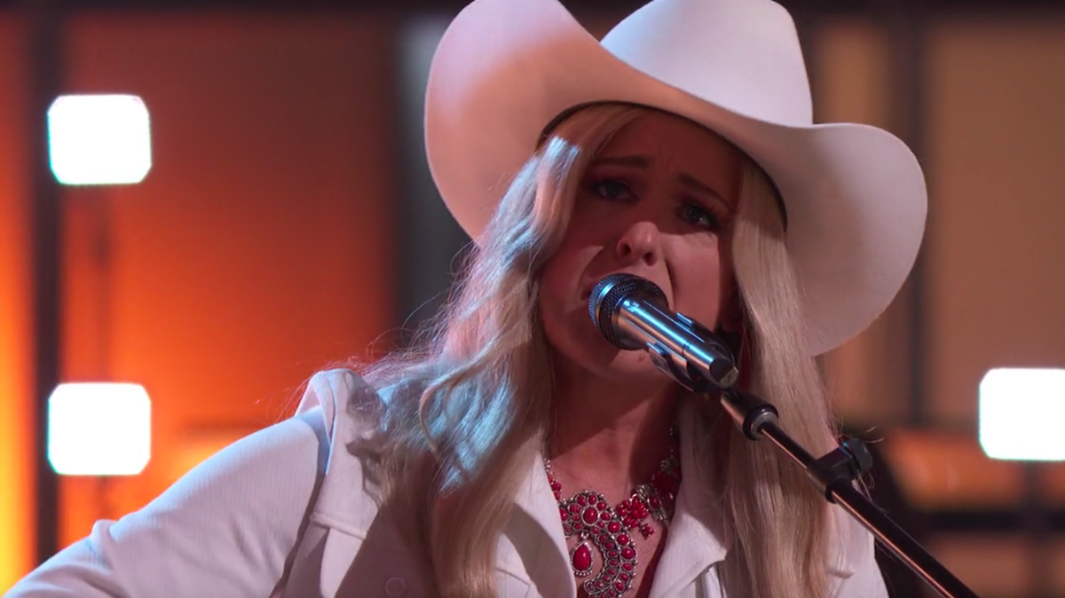 Kinsey Rose sang for a second time on “The Voice” Monday — this time in the battle round.
