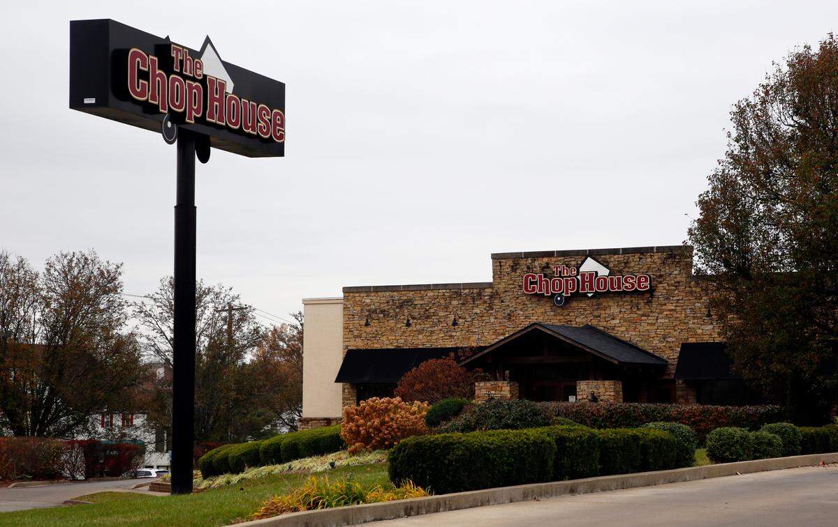 The Chop House restaurant closed due to the COVID pandemic.