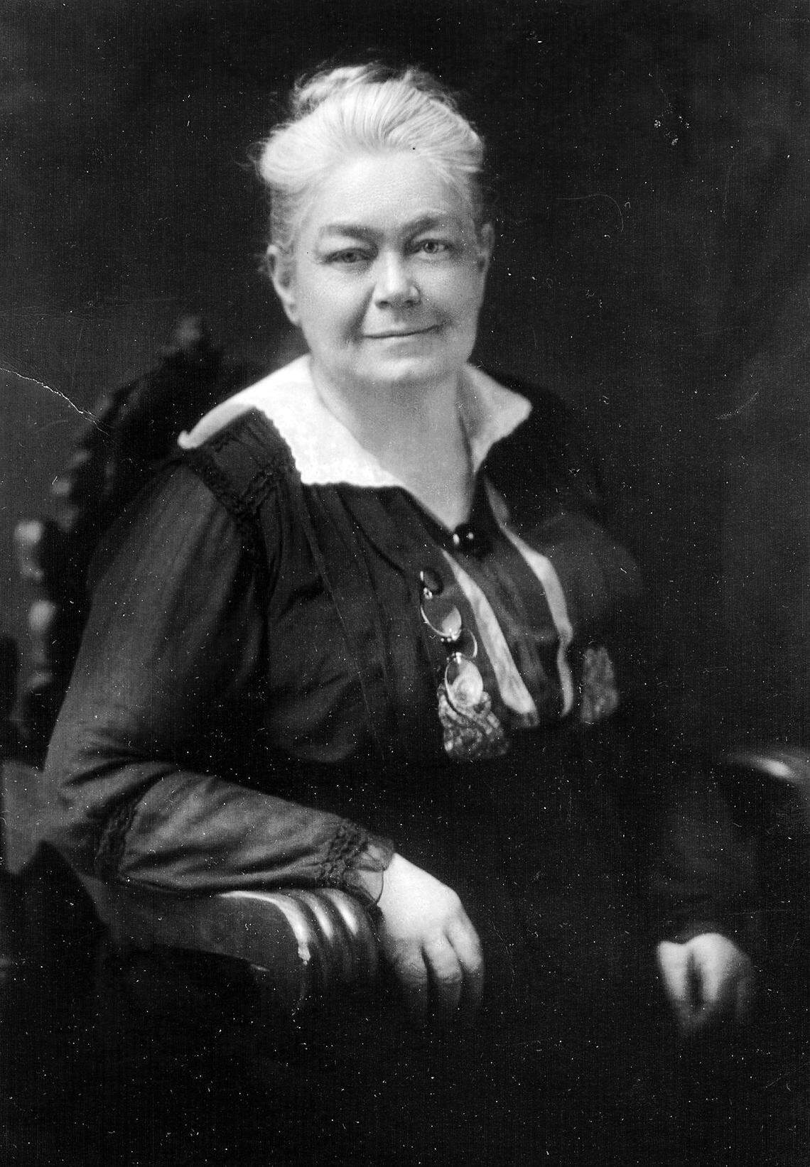 Laura Clay (1849-1941) was a women’s rights activist.