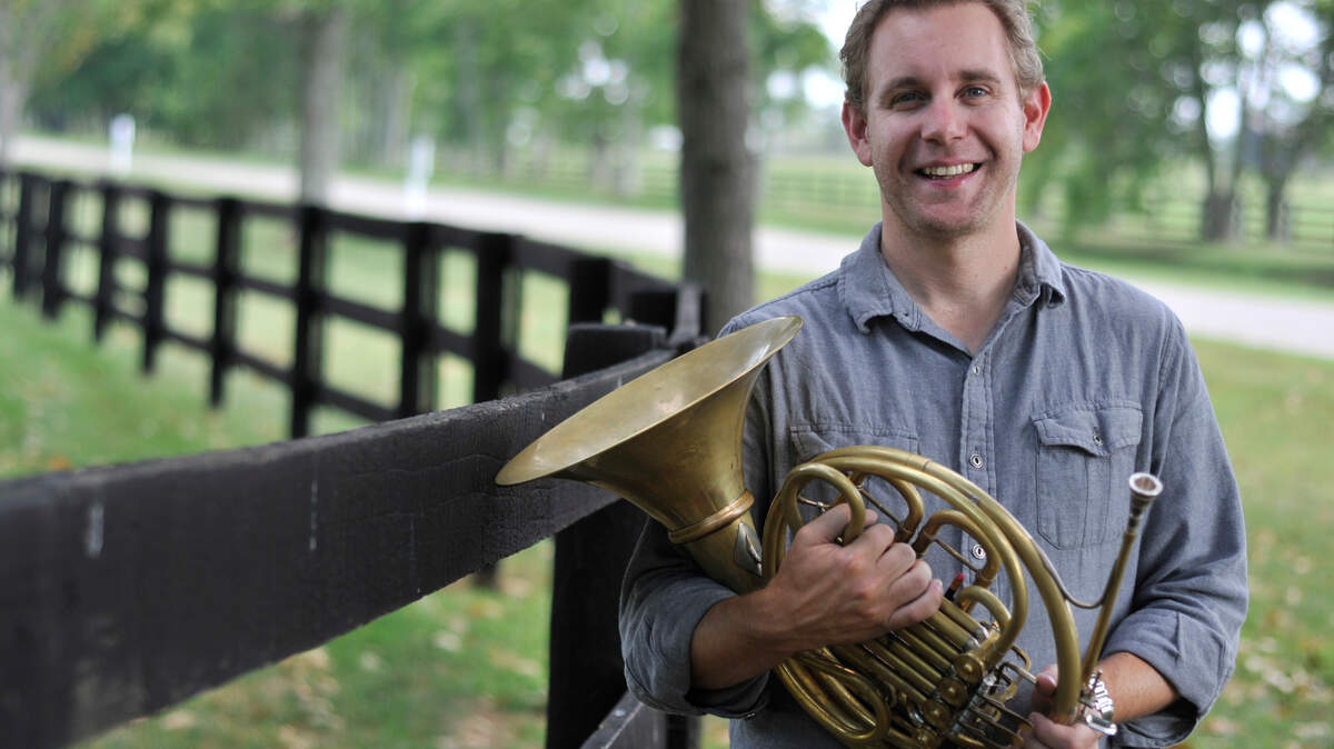 For the past year, Andrew Bain has been the principal horn player for the Los Angeles Philharmonic Orchestra. He's in Lexington for the Chamber Music Festival.  