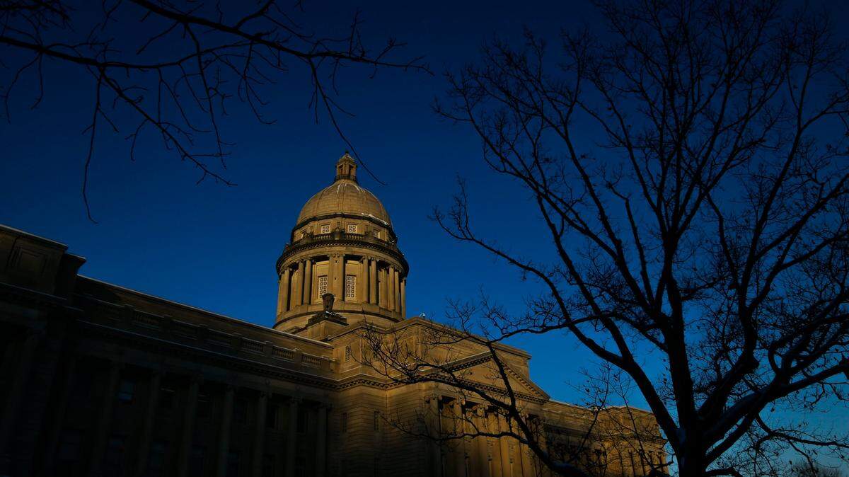 The Kentucky State Capitol in Frankfort.