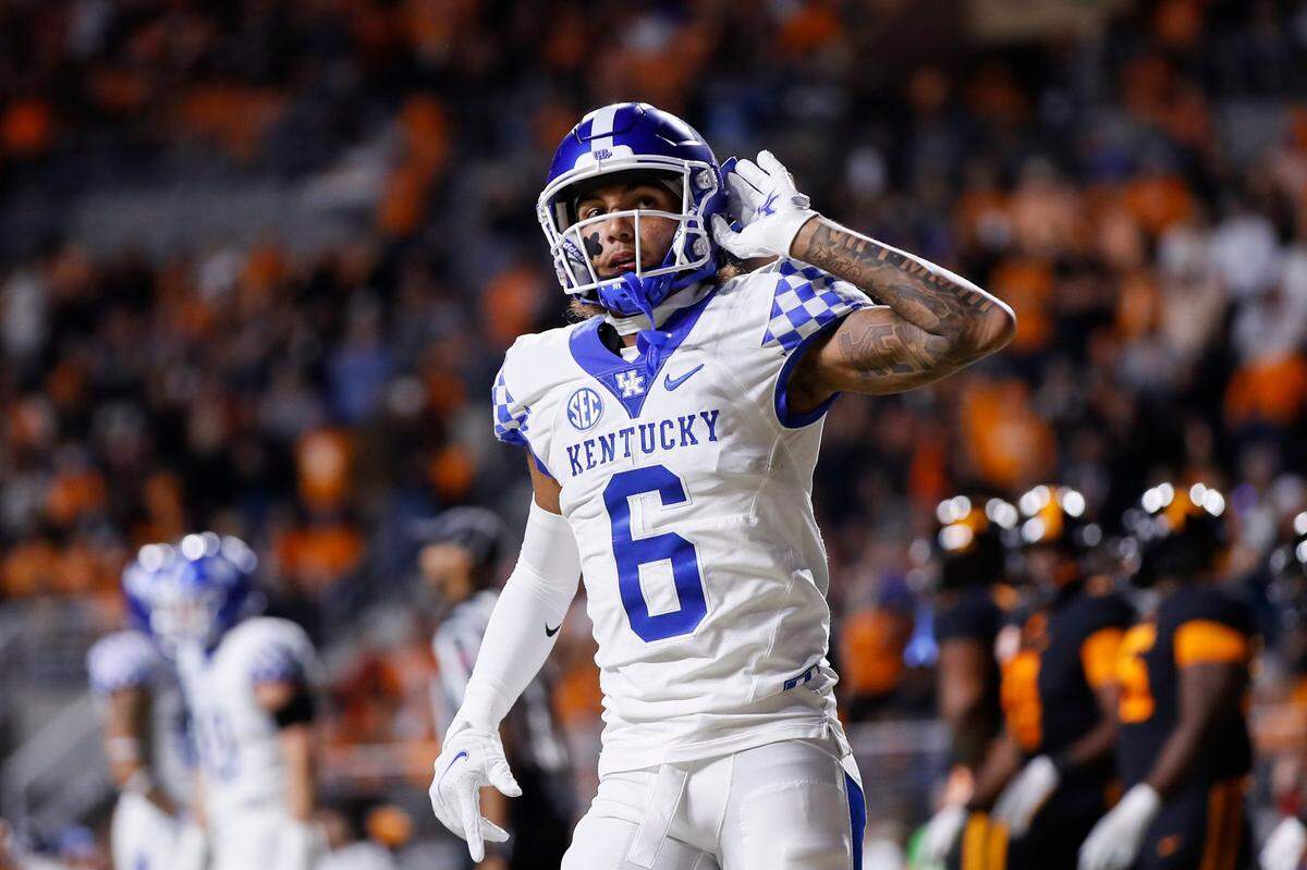 Kentucky wide receiver Dane Key has enjoyed a breakout 2024 season, opening questions about whether he might declare for the NFL draft.