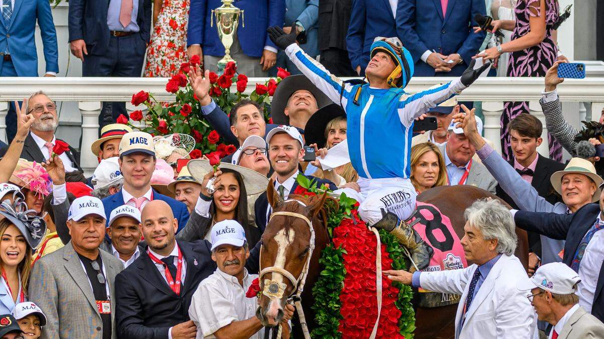 See the best photos, videos from 2023 Kentucky Derby: Mage’s big win, fashion, celebrities.