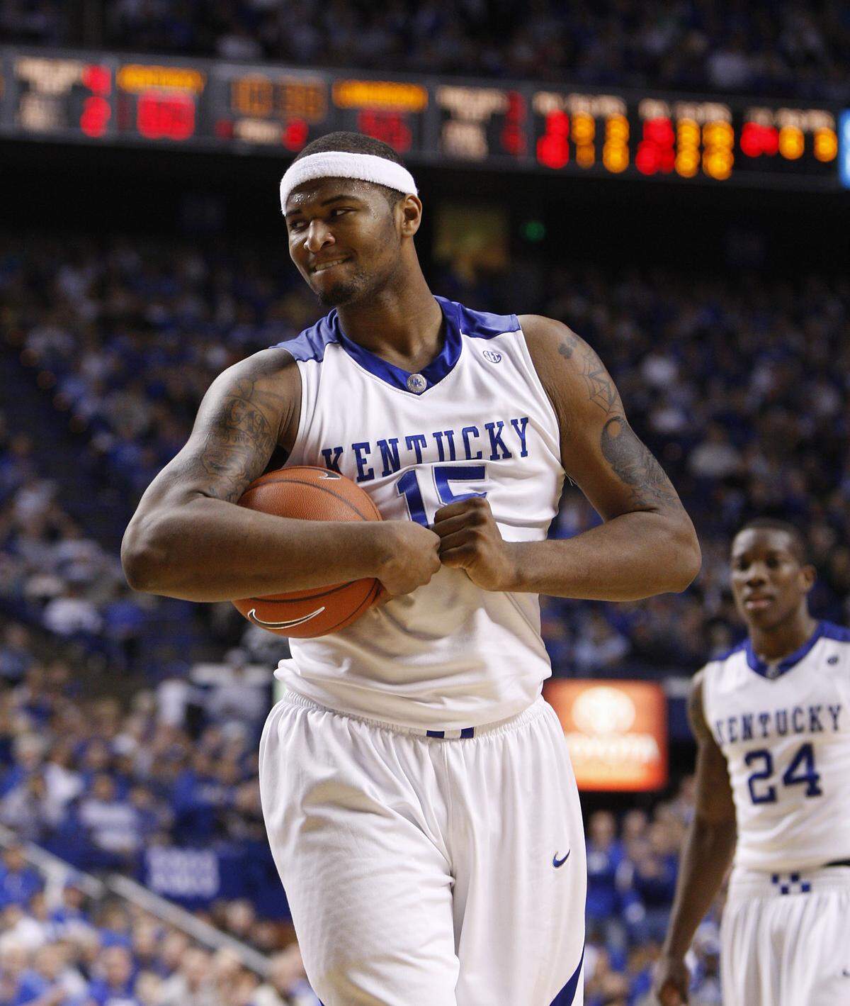 DeMarcus Cousins was part of Kentucky men’s basketball coach John Calipari’s first recruiting class for the Wildcats and helped lead UK to the Elite Eight of the NCAA Tournament in 2010.