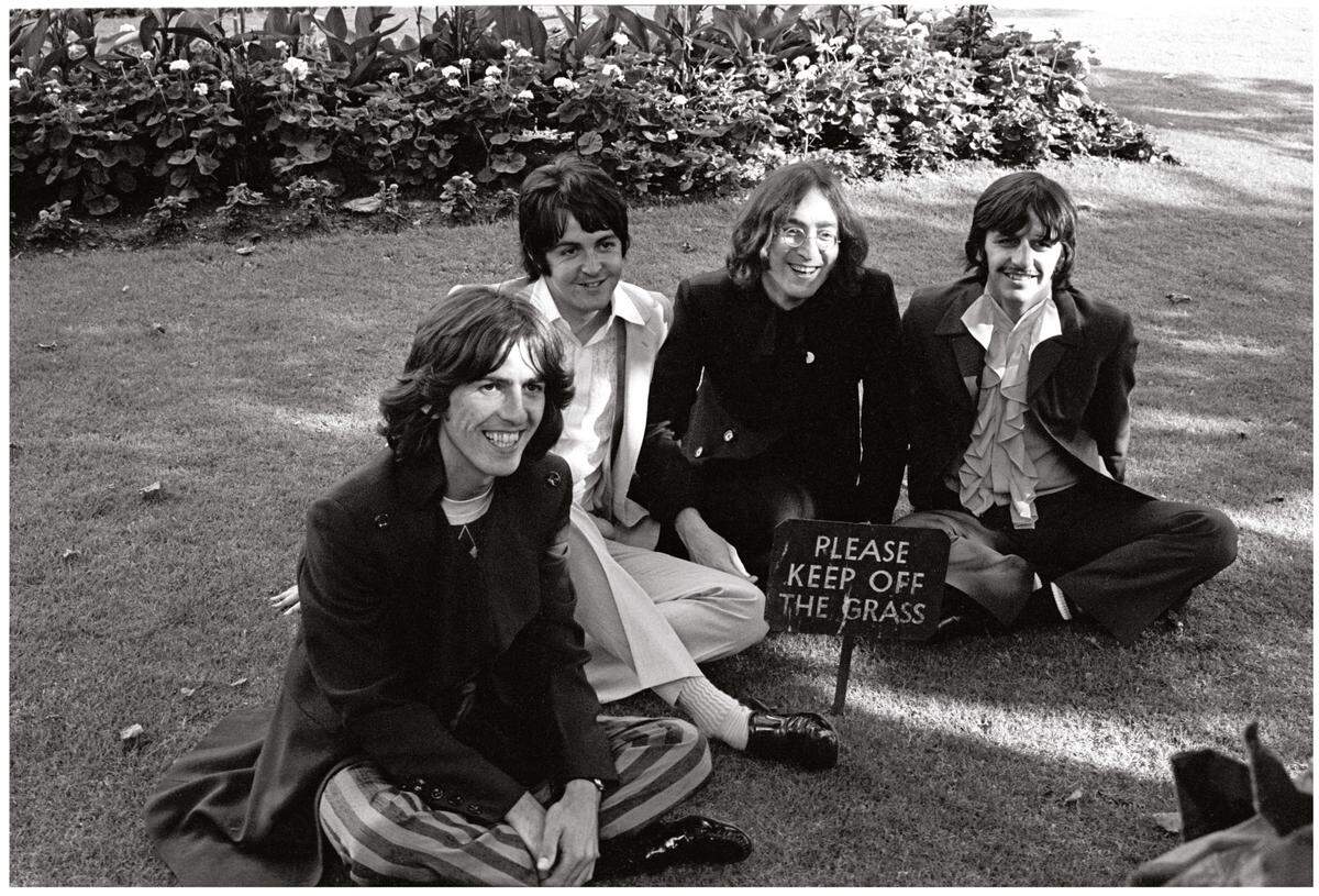 The Beatles: George Harrison, Paul McCartney, John Lennon and Ringo Starr.