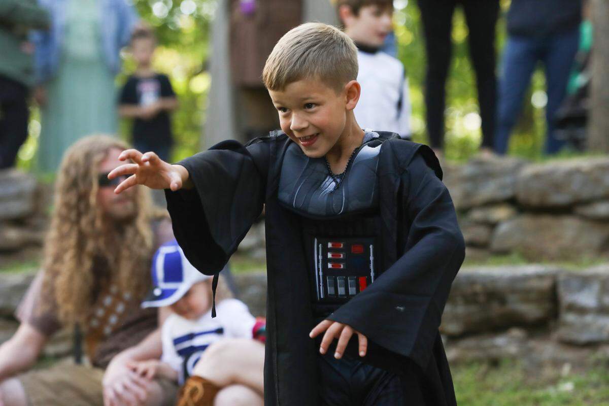 May the Fourth Be With You Star Wars celebration at McConnell Springs May 4, 2023.