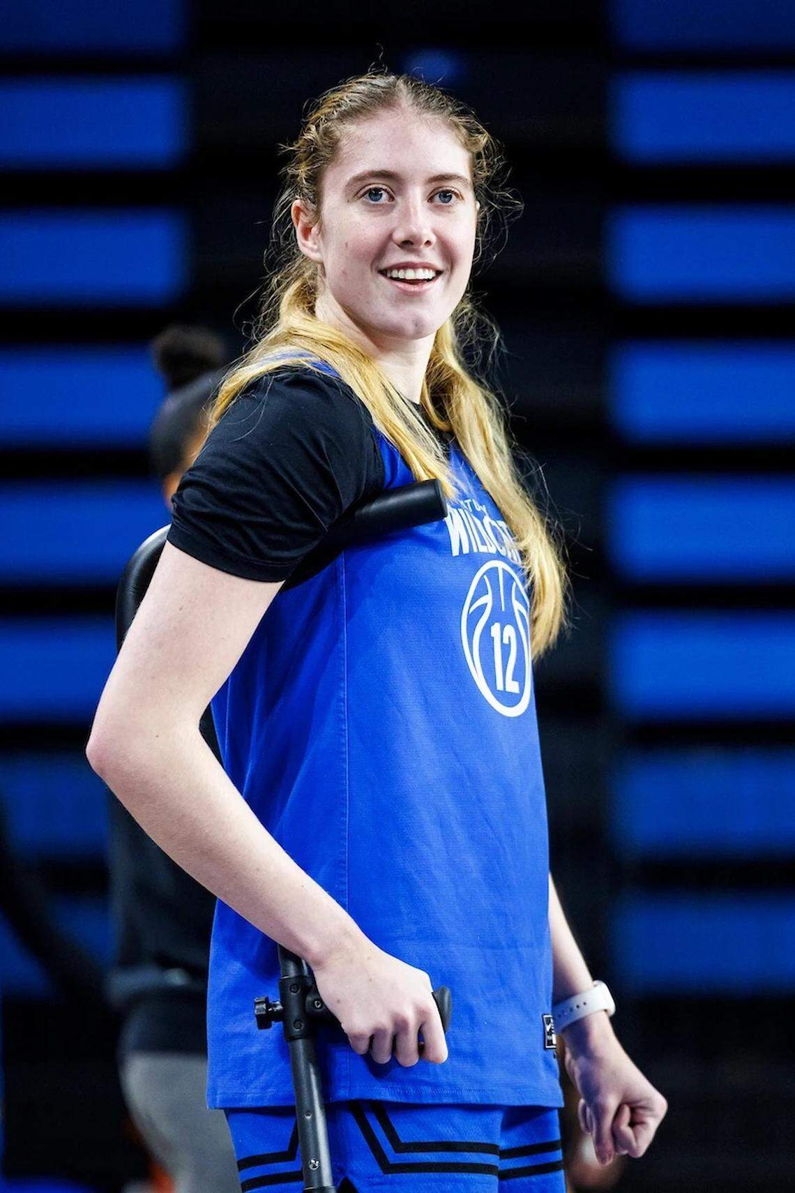 Kentucky redshirt sophomore guard Dominika Paurová is staying engaged with UK women’s basketball despite a second tear of the ACL in her right knee. 