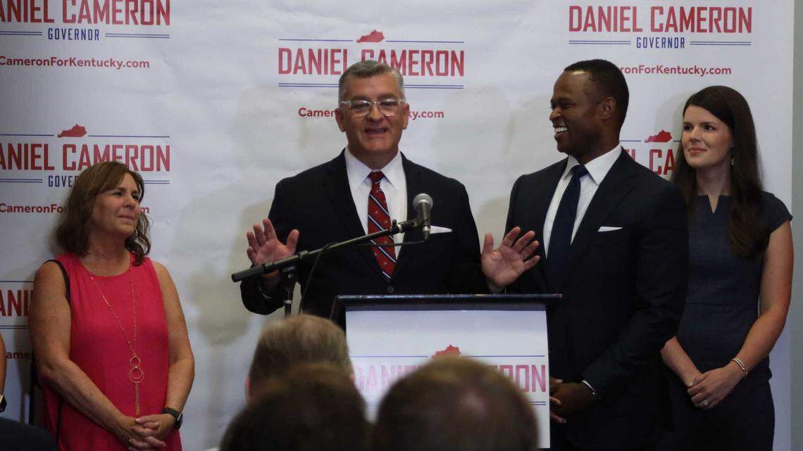 Attorney General Daniel Cameron, the Republican nominee for Kentucky governor, announced Wednesday he’s chosen Sen. Robby Mills, R-Henderson, as his running mate.