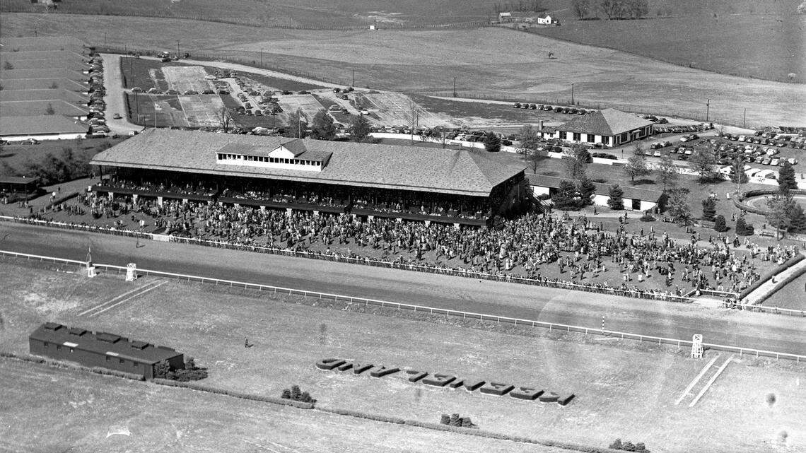 Historic photos show the growth of Lexington’s Keeneland racetrack over its 86 years