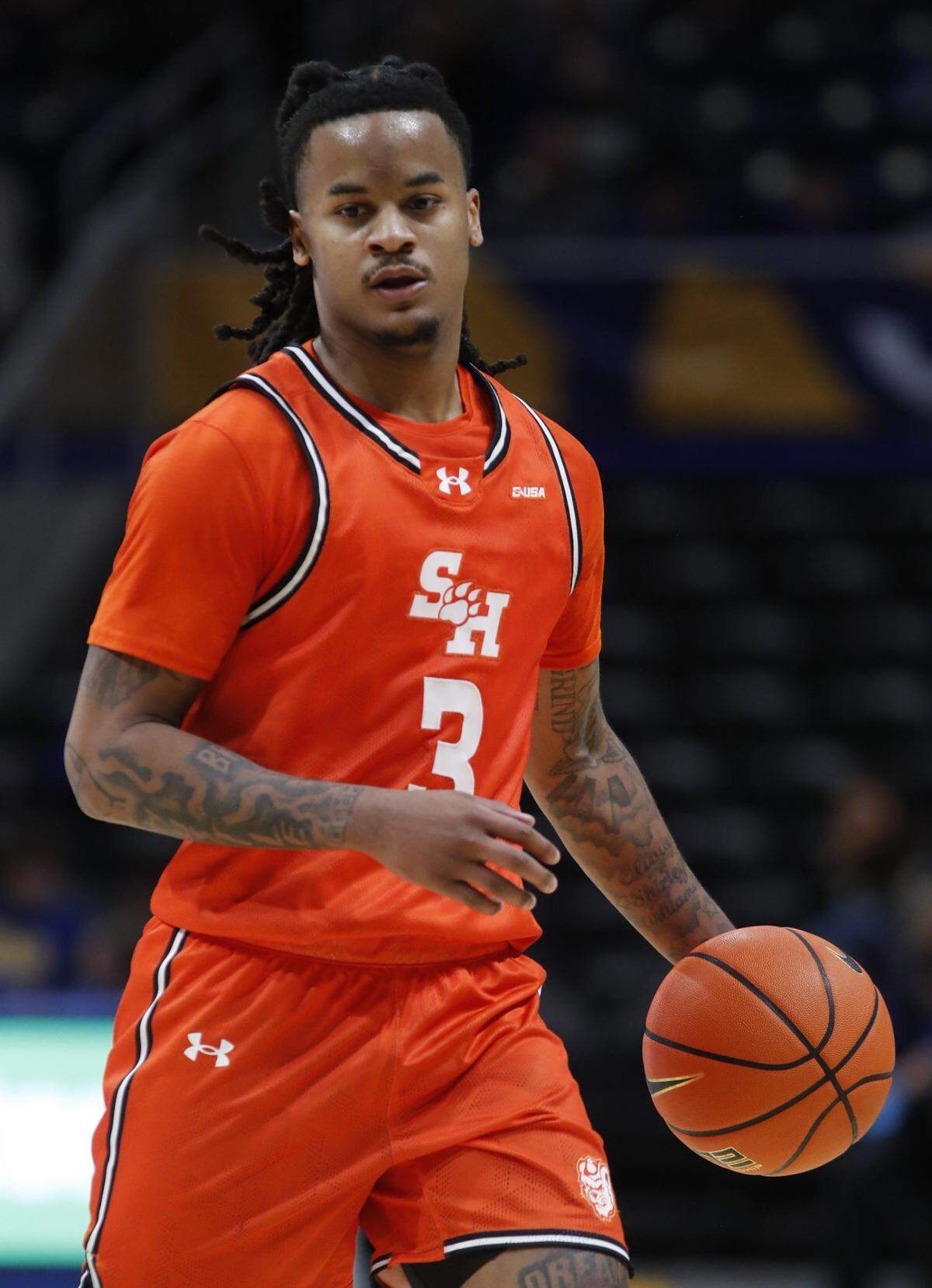 Lamar Wilkerson made 44.5 percent of his 3-point shots for Sam Houston this past season.
