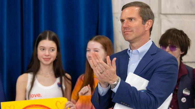 GOP say Beshear supports surgery for trans kids. What does his record show?