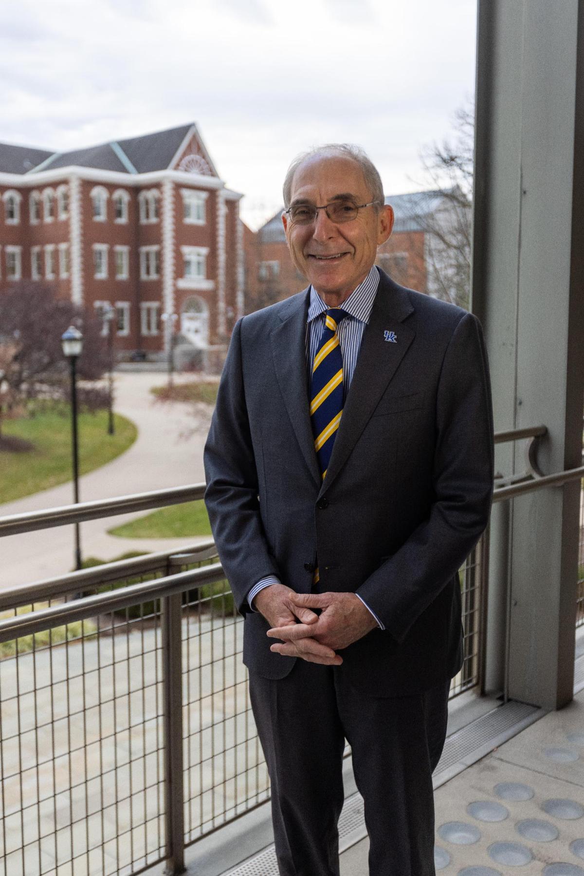 Dr. Eli Capilouto celebrated his 10th year as the twelfth president of University of Kentucky in 2021. December 9, 2021.