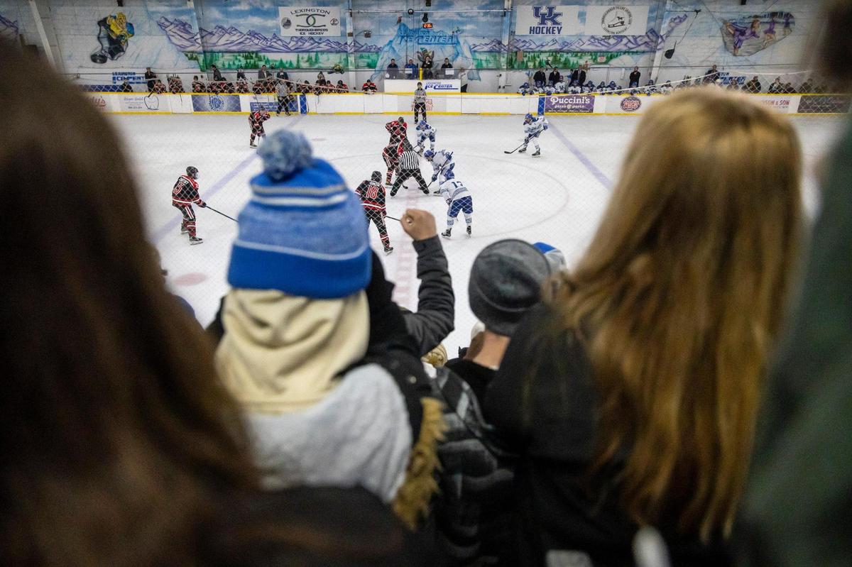 The most common thread between generations of UK hockey fans is a cheer following every goal scored by the Wildcats. To the beat of “Rock and Roll Part 2” by Gary Glitter (“The Hey Song”), fans go through a round of “Hey, you suck!” followed by a boisterous “We’re gonna beat the puck out of you” right before the ensuing face-off.