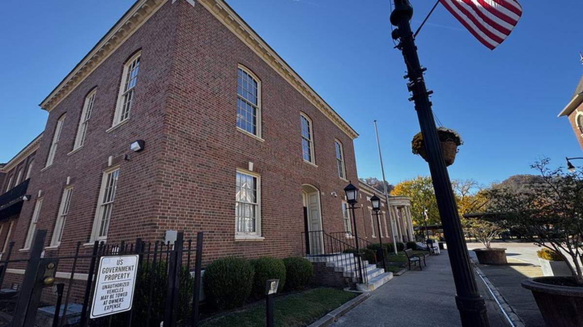 The federal courthouse in Pikeville is seen Thursday, Nov. 6, 2025. Federal proceedings will move to London and Ashland beginning in 2026.