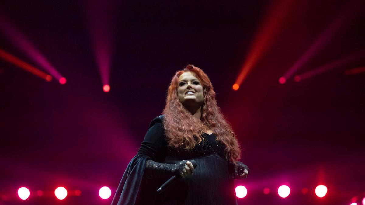 Wynonna Judd performs as The Judds: The Final Tour visits Rupp Arena in Lexington, Ky., on Saturday, Oct. 29, 2022.