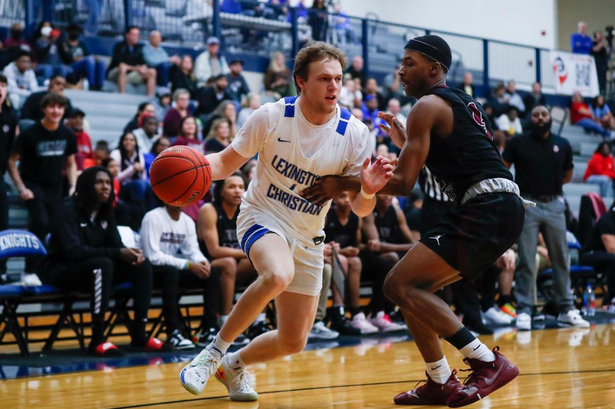 Lexington Christian’s Andersen Green was named player of the game after leading the Eagles with 18 points on Wednesday night.