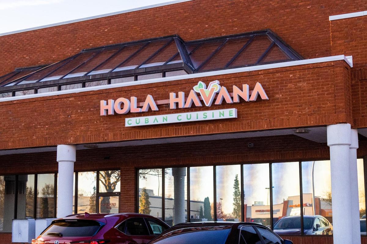 Hola Havana restaurant on North Locust Hill Drive in the former Athenian Grill location.