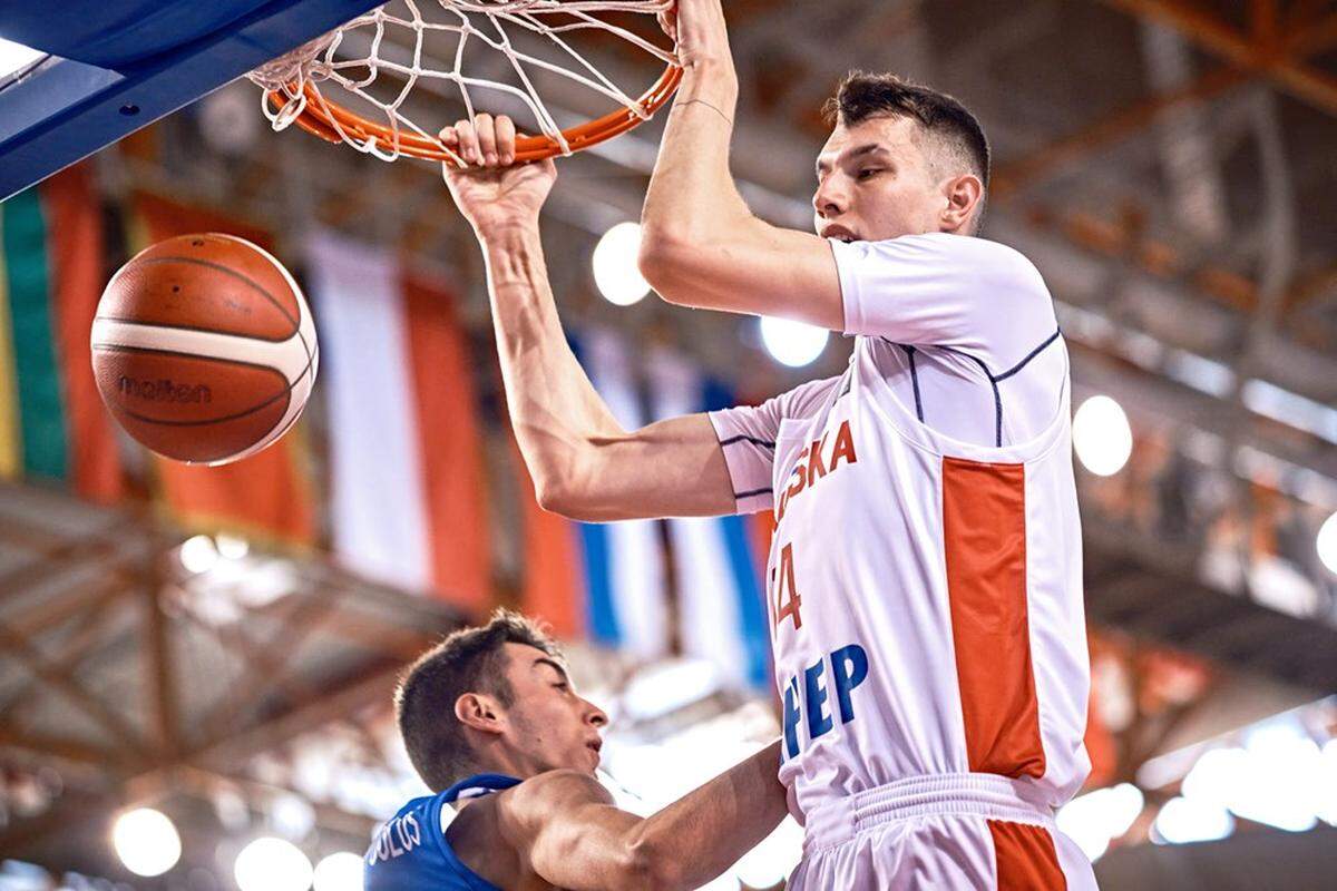 Zvonimir Ivisic represented Croatia at the FIBA U20 European Championships this summer.