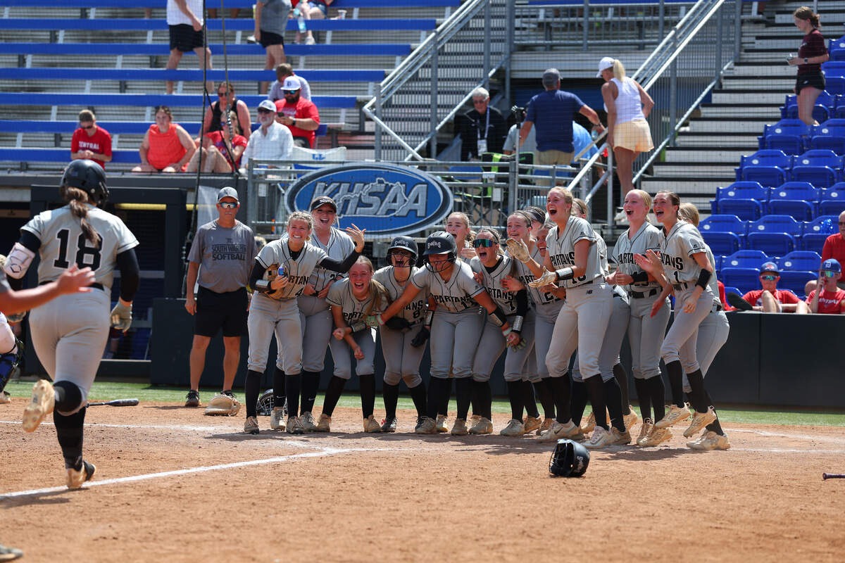 South Warren, one of the top-ranked teams in the country, earned a spot in next week’s semifinals of the state softball tournament thanks to a walk-off home run from senior and WKU commit Layla Ogden. Photos available for purchase via ToniaWittPhoto.com.
