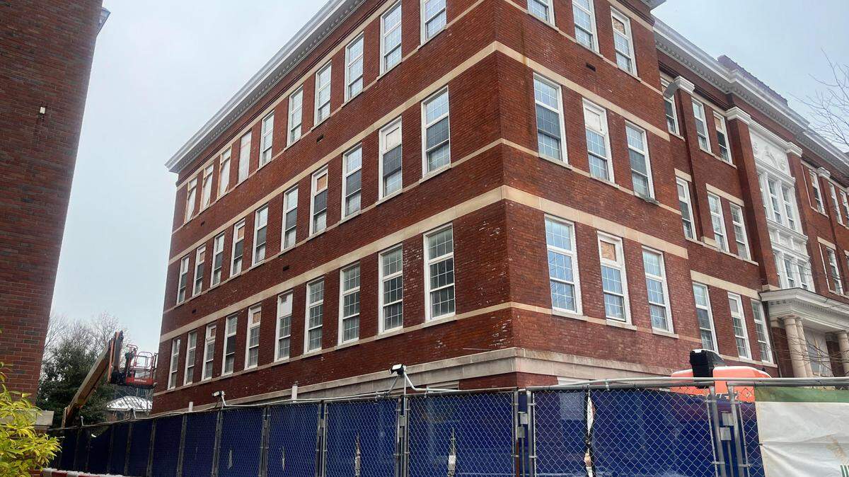 Pence Hall at the University of Kentucky is undergoing renovations, and will be the future home of the College of Communication and Information. Renovations are expected to total $32 million and be completed before the fall 2025 semester.