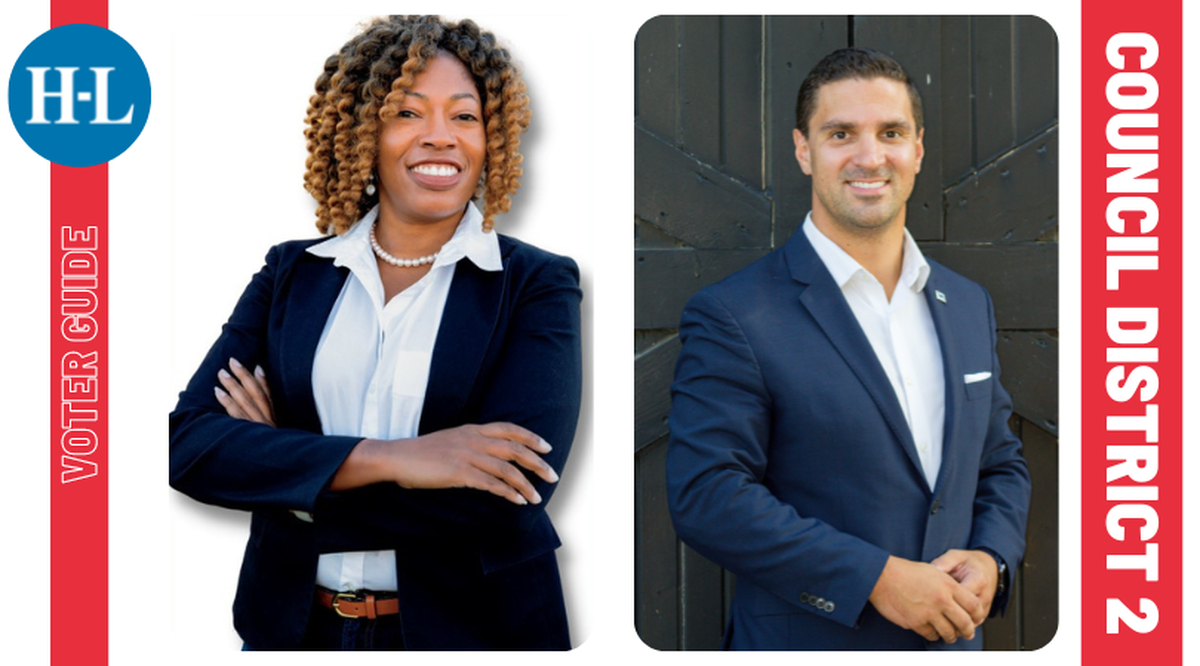 Shayla Lynch, left, and incumbent Josh McCurn are running for the Urban County Council District 2 seat. The election takes place on Nov. 8, 2022.