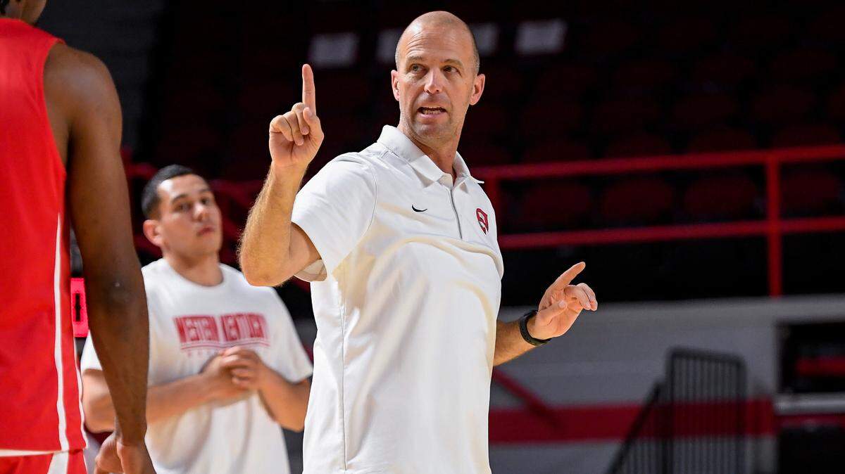 New Western Kentucky University men’s basketball coach Steve Lutz says his primary goal in his new job is to end the Hilltoppers’ NCAA Tournament drought. WKU has not played in the NCAA tourney since 2013. “We are trying to get us back to where we all want to be - and that’s in the NCAA Tournament,” Lutz says.