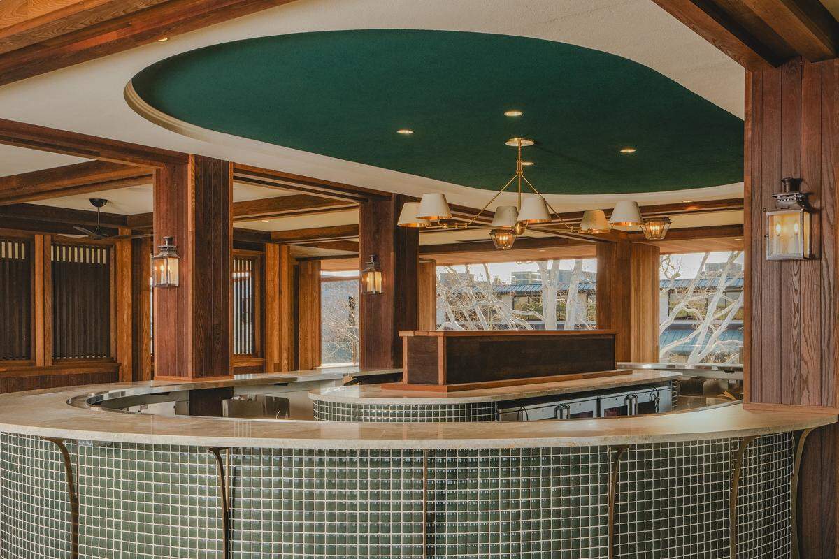 The Rooftop of the new Paddock Building, seen here, includes general admission dining and bar space but with reserved tables. Food and beverages purchased separately.