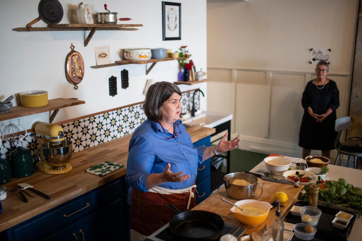 Chef Ouita Michel says the Holly Hill & Co. Cooking Studio is a way to connect outside of her restaurants.