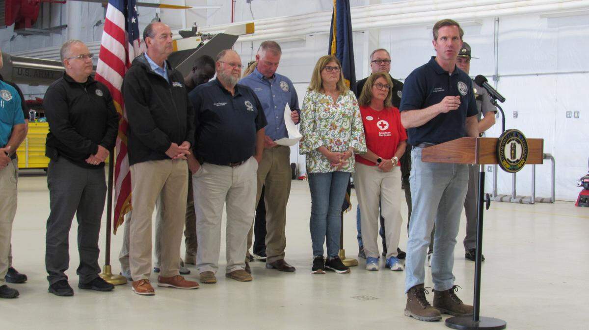 Governor Andy Beshear order a mandatory evacuation for two Laurel County neighborhoods ahead of severe storms expected Tuesday night.