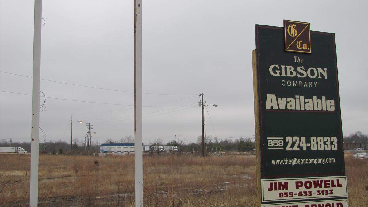 A development company has pitched an idea to have London annex the site of a former truck stop at the busy intersection of Interstate 75 and U.S. 25 in southern Laurel County to be used for a retail development and a quarter-horse track Keeneland plans to create in the area. 1/14/2015 photo by Bill Estep 