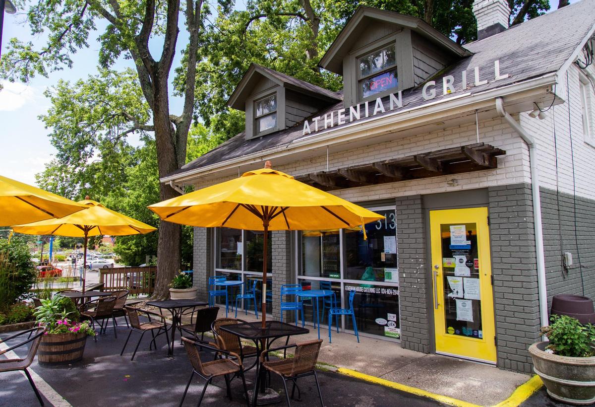Athenian Grill’s main location in Chevy Chase was born out of their original food truck, and is a well known spot for gyros in the Lexington community.