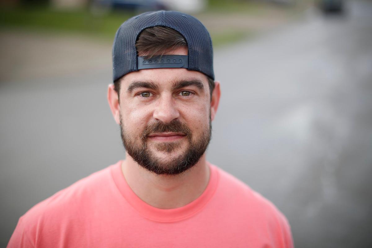 Jonathan Allen, of Lexington, Ky., has been in recovery for nearly seven years and currently runs three Primary Purpose residences in Lexington, Ky., Wednesday, April 8, 2020. Primary Purpose residences are sober living homes for men.