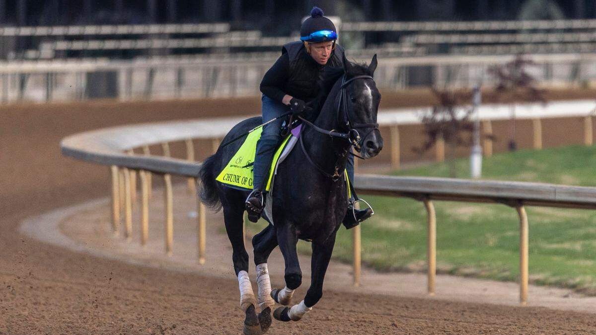Young trainer, bargain price, Chunk of Gold one to watch in the Kentucky Derby