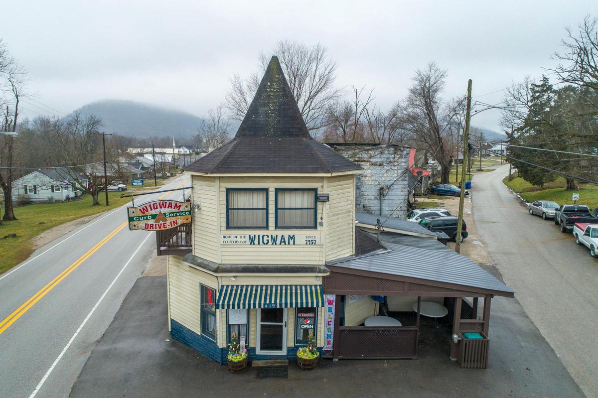 The Wigwam Drive-In is located at 419 S. Third St. in Ravenna, Kentucky, on Wednesday, Feb. 23, 2022.