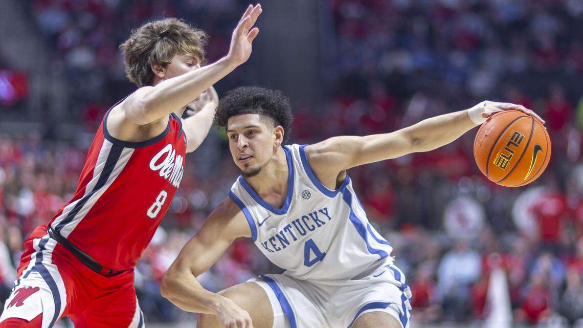 Kentucky basketball drops in national rankings on eve of rematch with No. 5 Tennessee