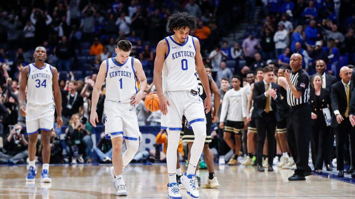 Kentucky finds bright side in early exit from SEC Tournament as topsy-turvy season goes on