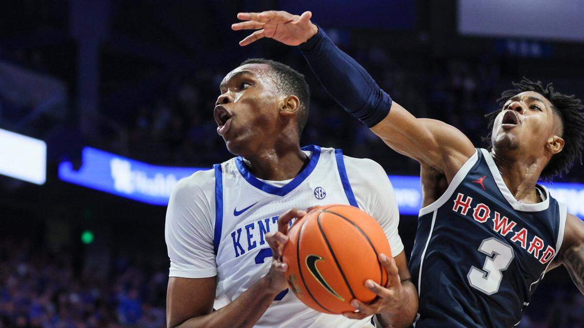 New stars emerge for Kentucky in blowout win over Howard to tip off the 2022-23 season