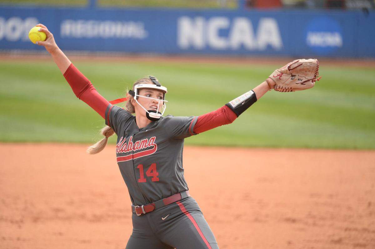 Alabama pitcher Montana Fouts was a Miss Softball winner out of East Carter High School in Grayson.