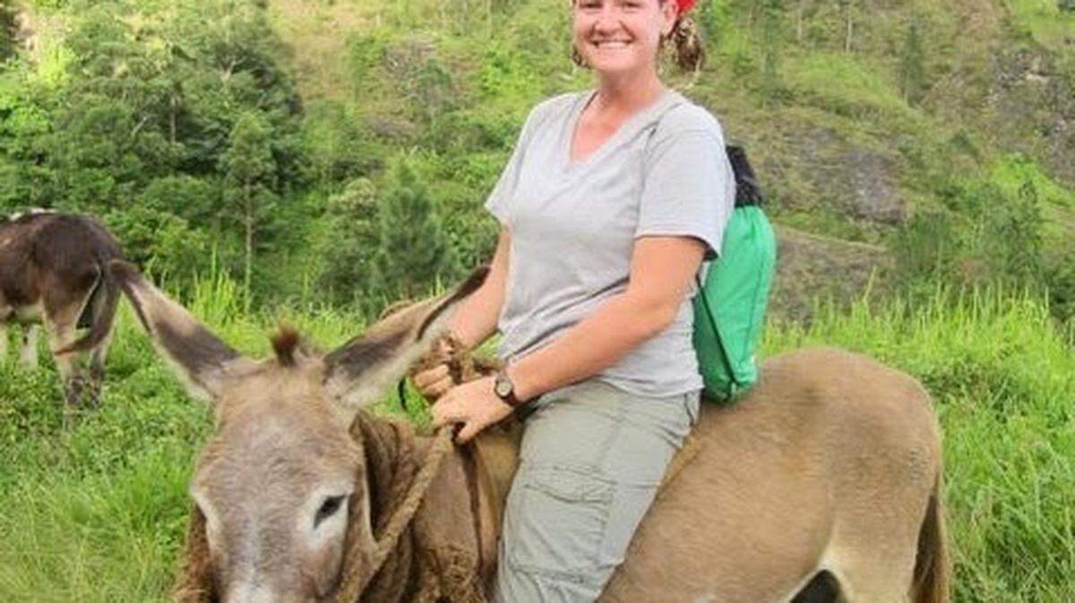 Sarah Marshall, seen here during her time in the Peace Corps in Jamaica, served in various countries in aid work. The Peace Corps is celebrating 65 years since its creation.